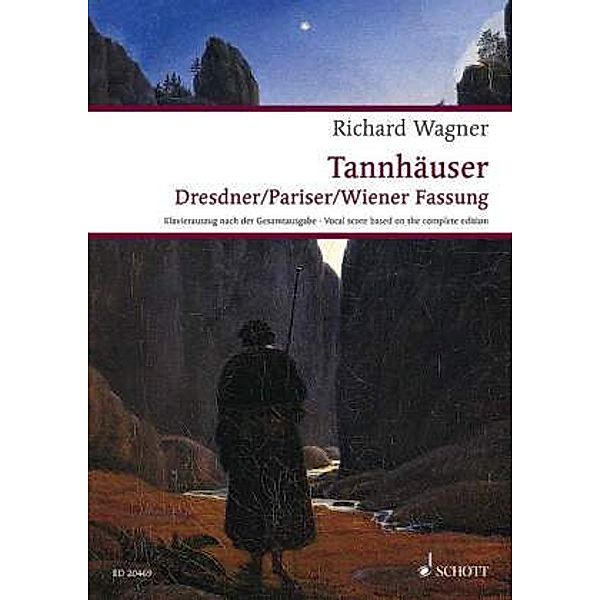 Tannhäuser und der Sängerkrieg auf Wartburg, Klavierauszug, Richard Wagner