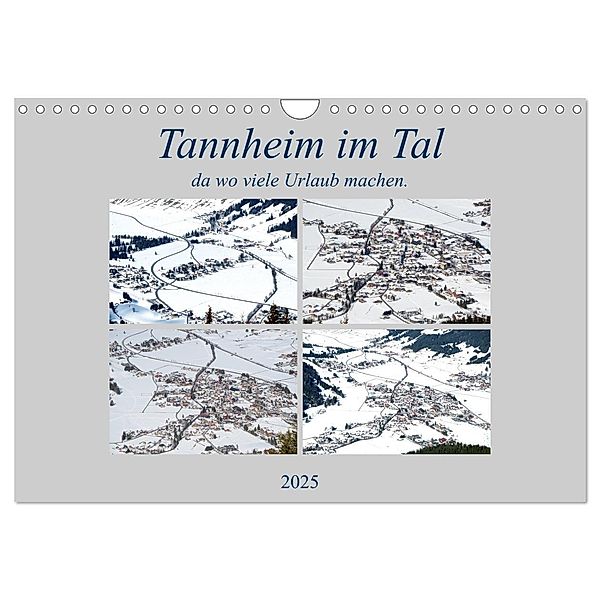 Tannheim im Tal, da wo viele Urlaub machen. (Wandkalender 2025 DIN A4 quer), CALVENDO Monatskalender, Calvendo, Rufotos