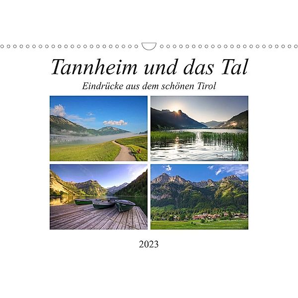 Tannheim und das Tal (Wandkalender 2023 DIN A3 quer), Steffen Gierok