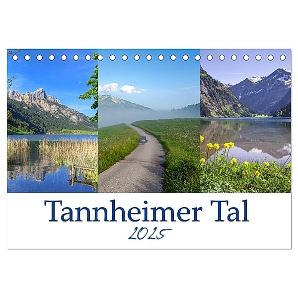 Tannheimer Tal (Tischkalender 2025 DIN A5 quer), CALVENDO Monatskalender, Calvendo, Steffen Gierok; Magic Artist Design