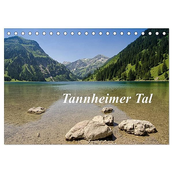 Tannheimer Tal (Tischkalender 2025 DIN A5 quer), CALVENDO Monatskalender, Calvendo, Bernd Schmidt