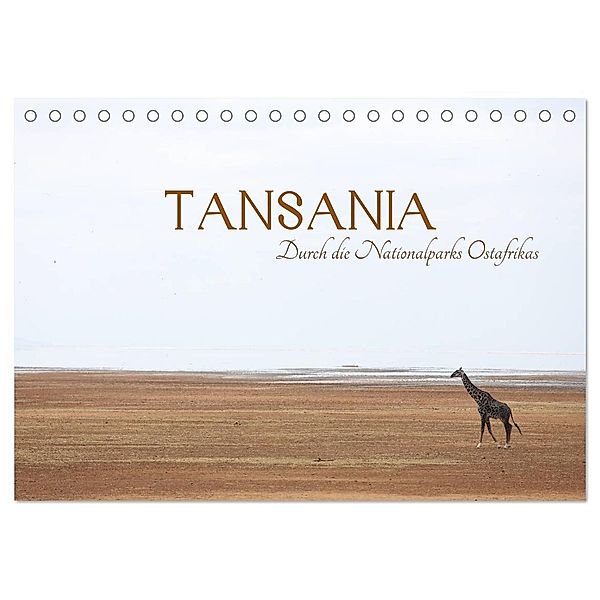 Tansania - Durch die Nationalparks Ostafrikas (Tischkalender 2024 DIN A5 quer), CALVENDO Monatskalender, Michael Stützle