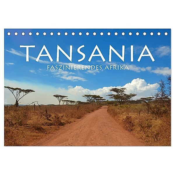 Tansania - Faszinierendes Afrika (Tischkalender 2025 DIN A5 quer), CALVENDO Monatskalender, Calvendo, Fabian Keller