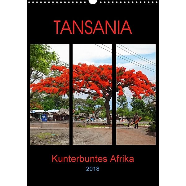 TANSANIA - Kunterbuntes Afrika (Wandkalender 2018 DIN A3 hoch), Claudia Schimmack