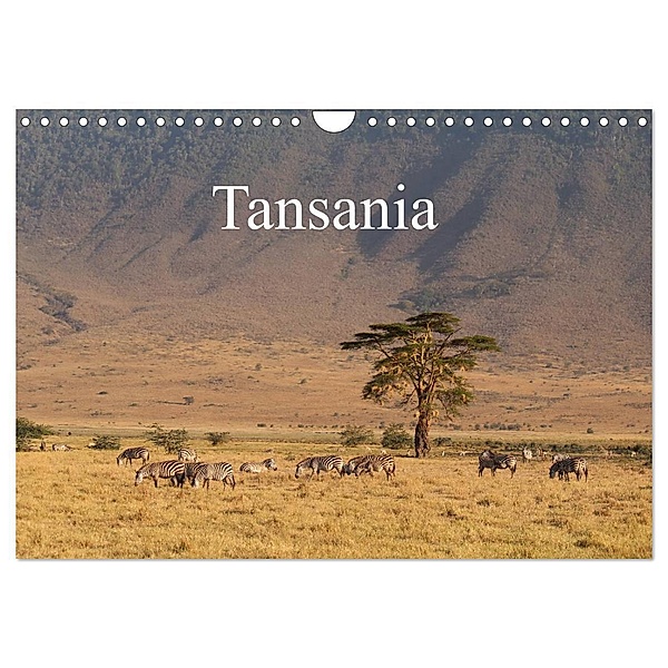 Tansania (Wandkalender 2024 DIN A4 quer), CALVENDO Monatskalender, Horst Amrhein