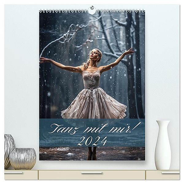 Tanz mit mir! (hochwertiger Premium Wandkalender 2024 DIN A2 hoch), Kunstdruck in Hochglanz, Calvendo, Ally Bee