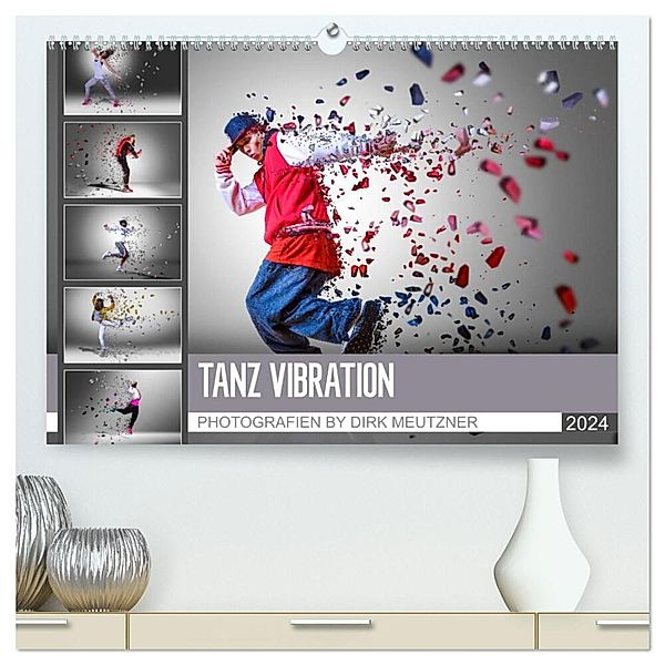 Tanz Vibration (hochwertiger Premium Wandkalender 2024 DIN A2 quer), Kunstdruck in Hochglanz, Dirk Meutzner