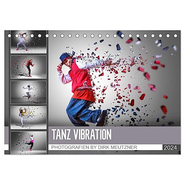 Tanz Vibration (Tischkalender 2024 DIN A5 quer), CALVENDO Monatskalender, Dirk Meutzner