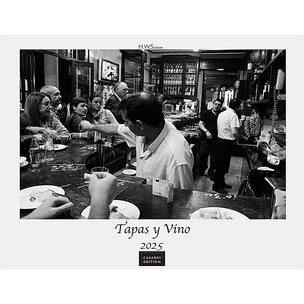 Tapas y Vino 2025 L 42x55 cm, H. W. Schawe