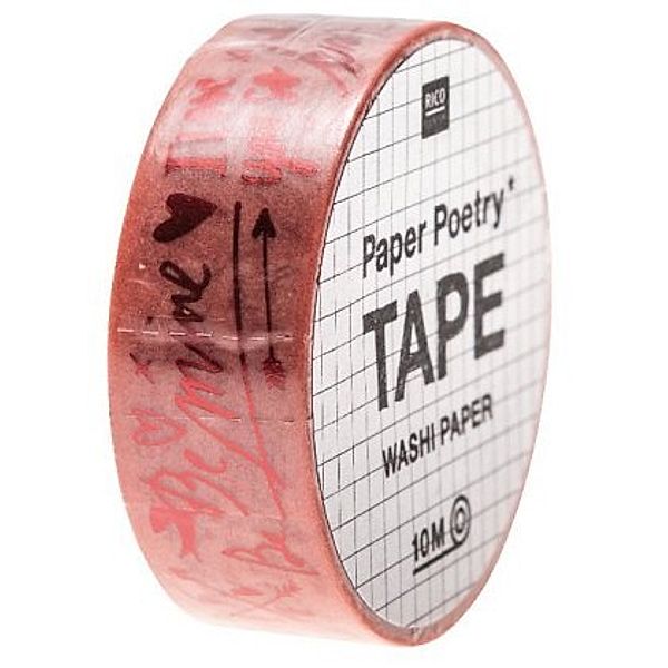 Tape, Liebe, Schriftzüge