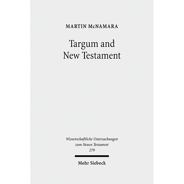 Targum and New Testament, Martin Mcnamara