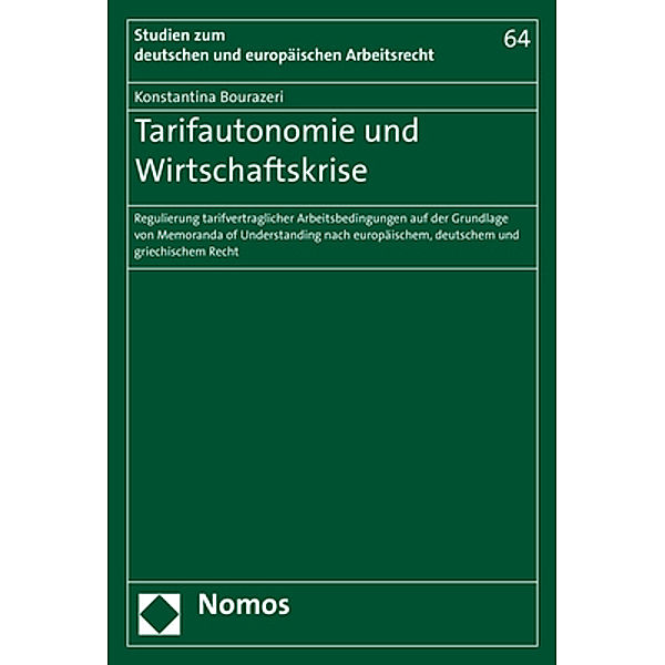 Tarifautonomie und Wirtschaftskrise, Konstantina Bourazeri