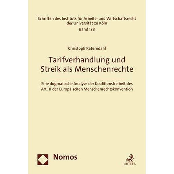 Tarifverhandlung und Streik als Menschenrechte, Christoph Katerndahl