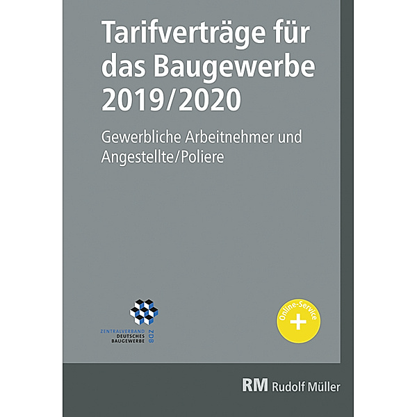 Tarifverträge für das Baugewerbe 2019/2020, Heribert Jöris
