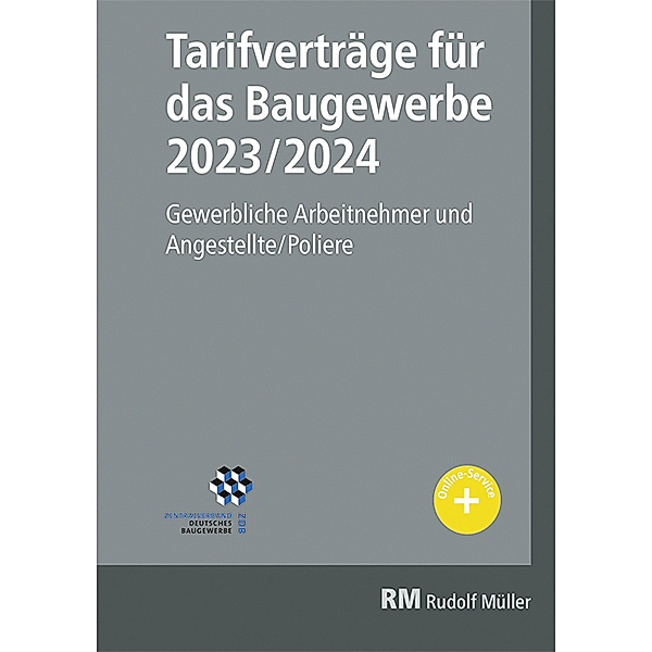 Tarifverträge für das Baugewerbe 2023/2024, Heribert Jöris