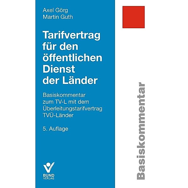 Tarifvertrag für den öffentlichen Dienst der Länder, Axel Görg, Martin Guth