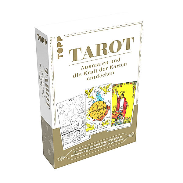 Tarot - Ausmalen und die Kraft der Karten entdecken, frechverlag
