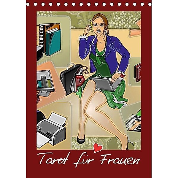 Tarot für Frauen (Tischkalender 2017 DIN A5 hoch), Elisabeth Stanzer