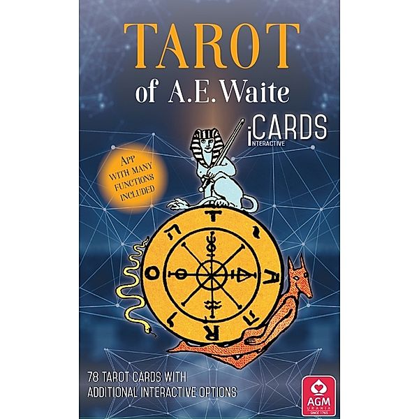 Tarot of A.E. Waite iCards (GB Edition), m. 1 Buch, m. 78 Beilage, Arthur Edward Waite, Hajo Banzhaf, Noemi Christoph