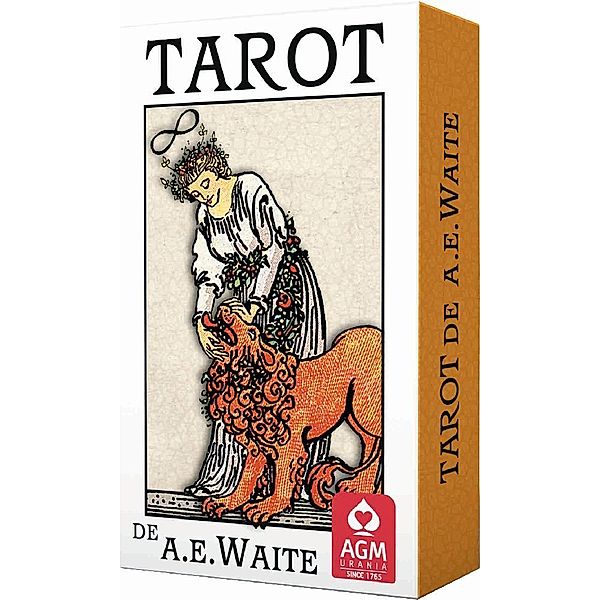 Tarot of A.E. Waite (Premium Edition, Pocket, Spanish), m. 1 Buch, m. 78 Beilage, Arthur Edward Waite