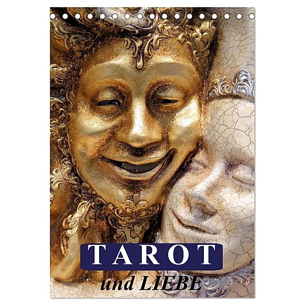 Tarot und Liebe (Tischkalender 2024 DIN A5 hoch), CALVENDO Monatskalender, Elisabeth Stanzer