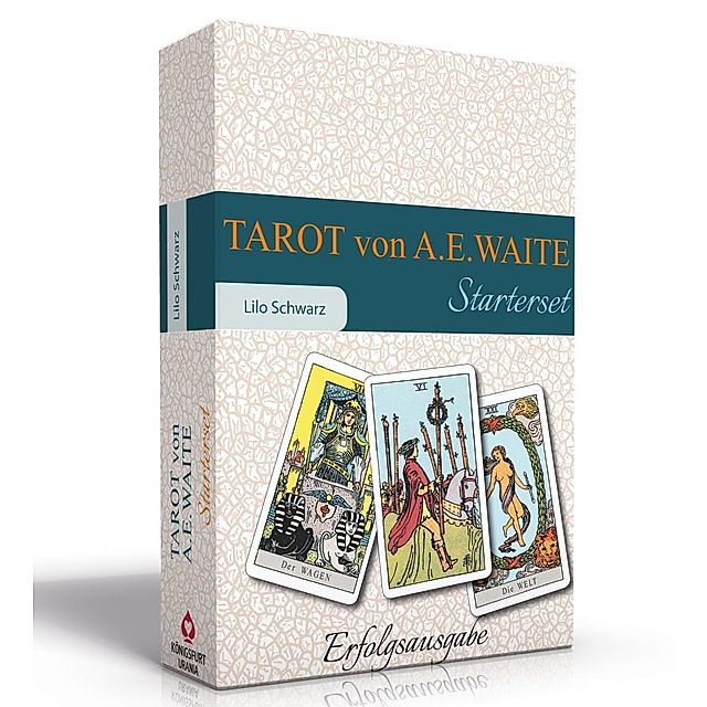 Tarot von A. E. Waite, Starterset, m. Rider Waite-Tarotkarten Buch