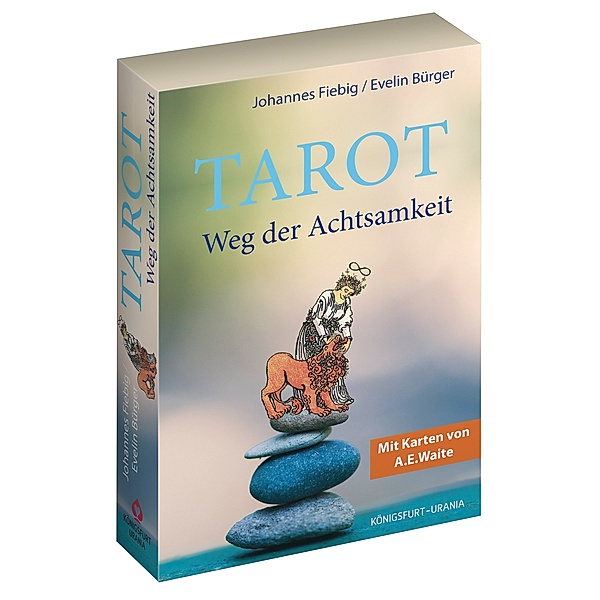 Tarot. Weg der Achtsamkeit, m. Rider/Waite-Tarotkarten, Johannes Fiebig, Evelin Bürger