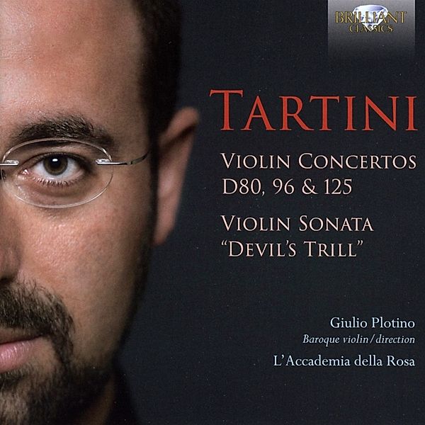 Tartini:Violin Concertos D 80,96 & 125, Giulio Plotino