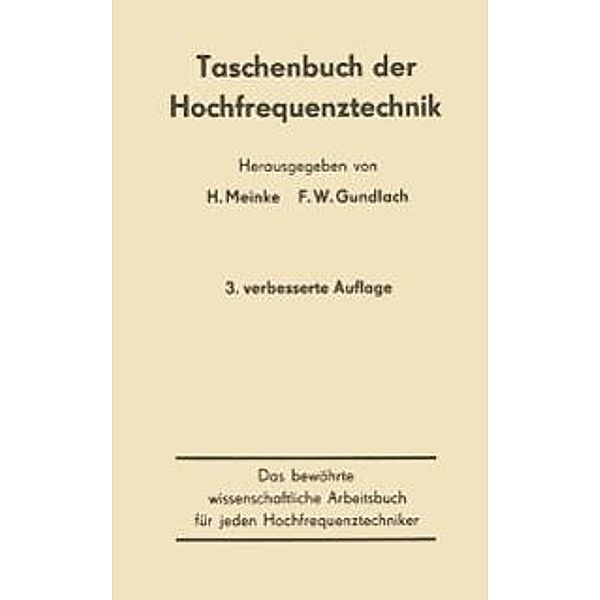 Taschenbuch der Hochfrequenztechnik