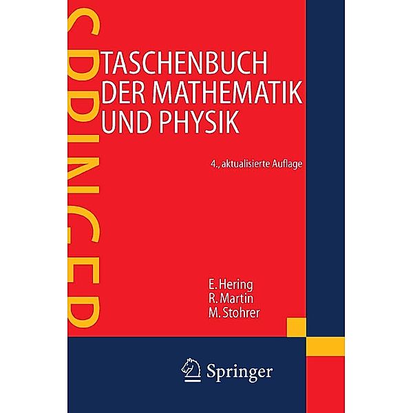 Taschenbuch der Mathematik und Physik, Ekbert Hering, Rolf Martin, Martin Stohrer