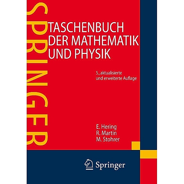 Taschenbuch der Mathematik und Physik, Ekbert Hering, Rolf Martin, Martin Stohrer