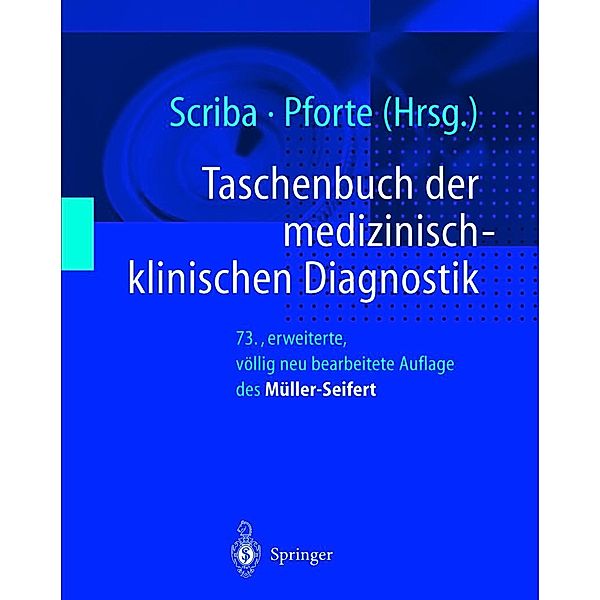 Taschenbuch der medizinisch-klinischen Diagnostik