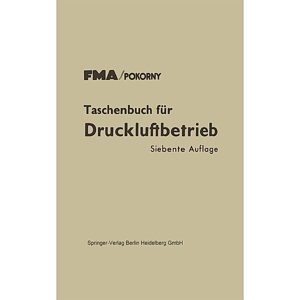 Taschenbuch für Druckluftbetrieb