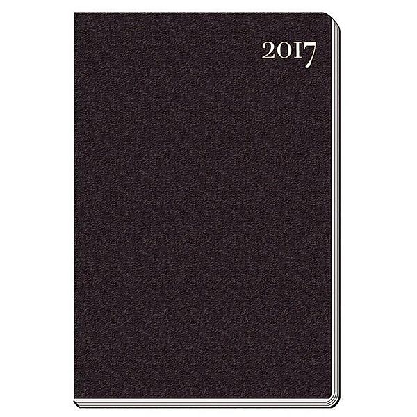 Taschenkalender 2017 A7 schwarz
