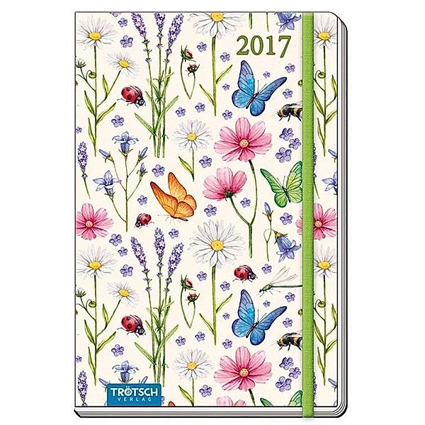 Taschenkalender 2017 Flowers A7