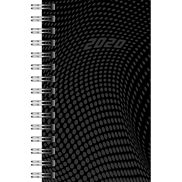 Taschenkalender 2020, Modell Timing 3, schwarz