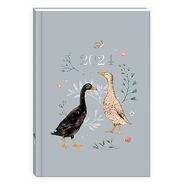 Taschenkalender 2024 - Enten, Daniela Drescher