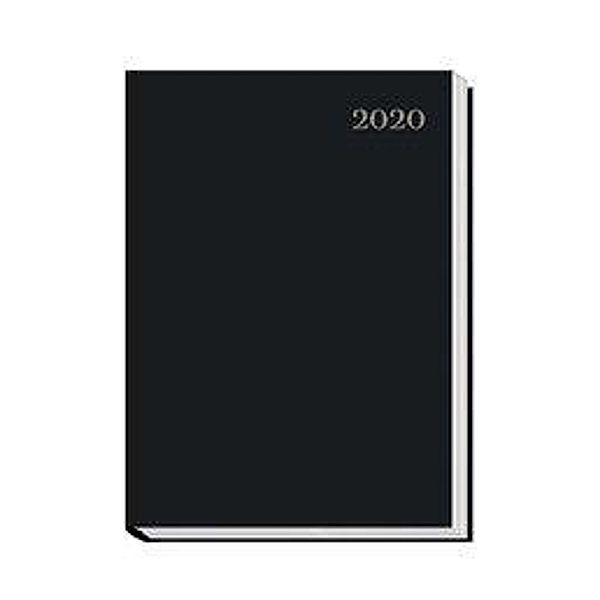 Taschenkalender A6 schwarz 2020