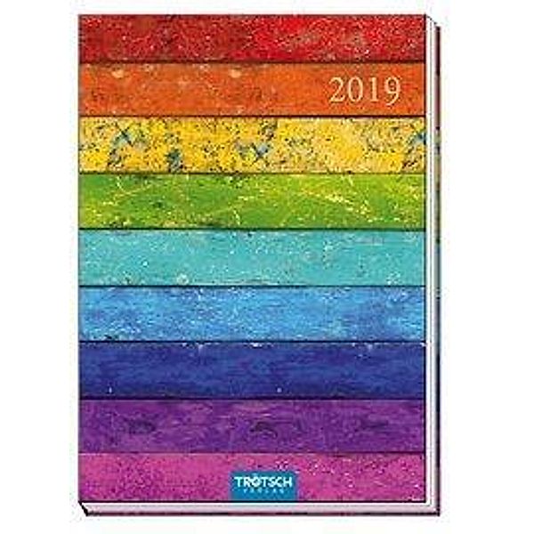 Taschenkalender A7 Woody 2019