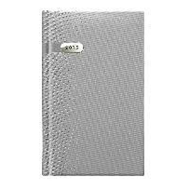 Taschenkalender Blue Line Agenda 2015 Paris silber