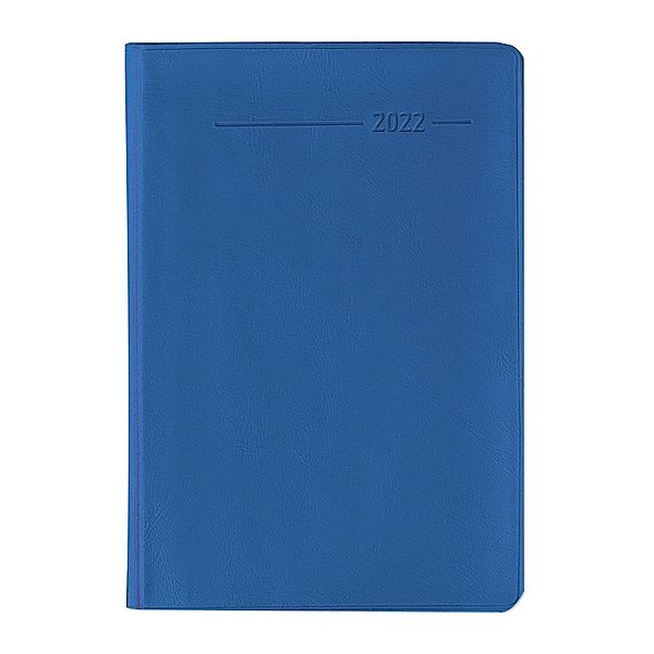 Taschenkalender Buch PVC aquamarin 2022
