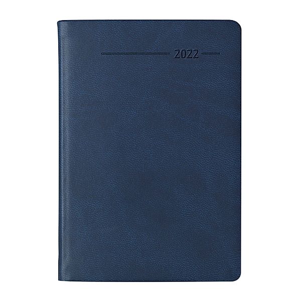 Taschenkalender Buch Tucson blau 2022