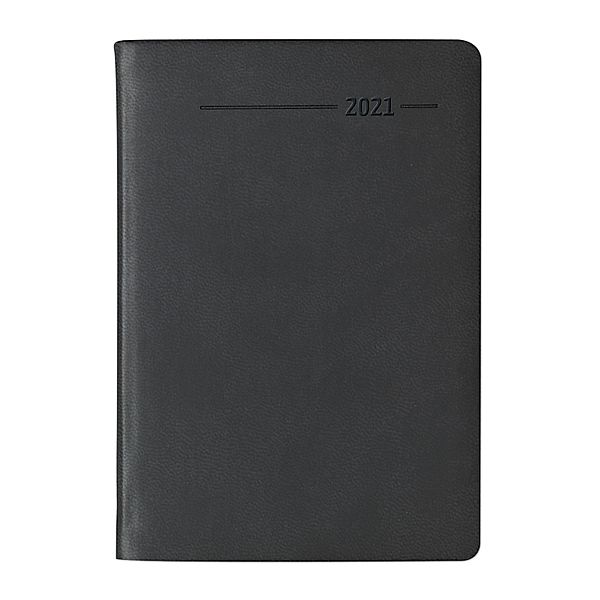 Taschenkalender Buch Tucson schwarz 2021