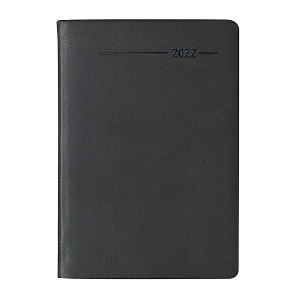 Taschenkalender Buch Tucson schwarz 2022