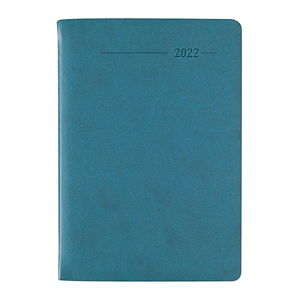 Taschenkalender Buch Tucson türkis 2022