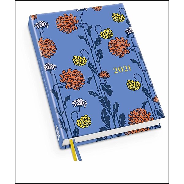 Taschenkalender Chrysanthemen 2021