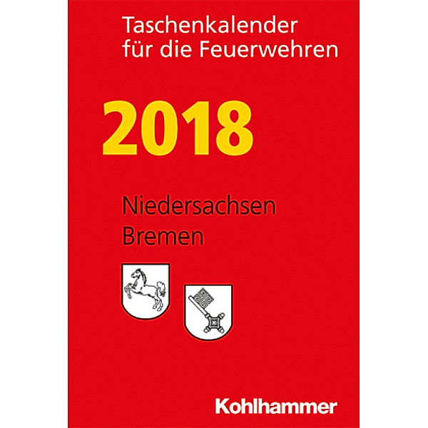 Taschenkalender für die Feuerwehren 2018, Niedersachsen, Bremen