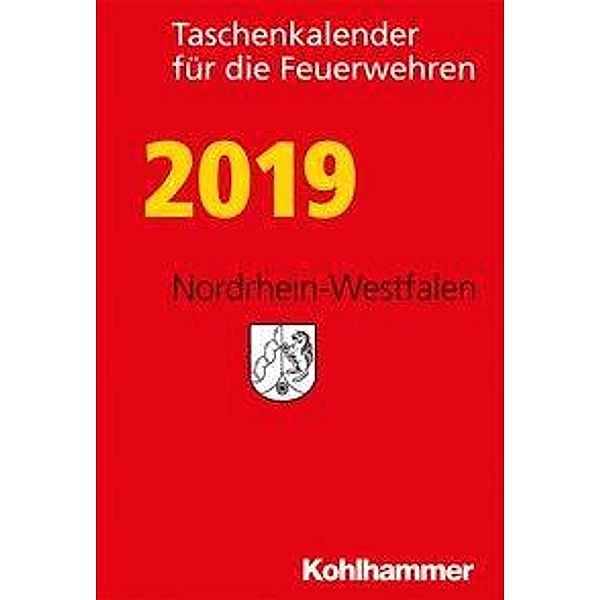 Taschenkalender für die Feuerwehren 2019, Nordrhein-Westfalen, Daniel Waidelich