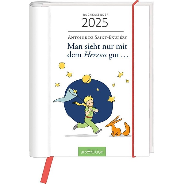Taschenkalender Man sieht nur mit dem Herzen gut ... 2025
