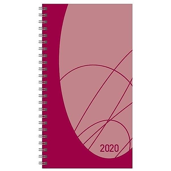 Taschenkalender Modus XL Flexi Colourlux berry 2020